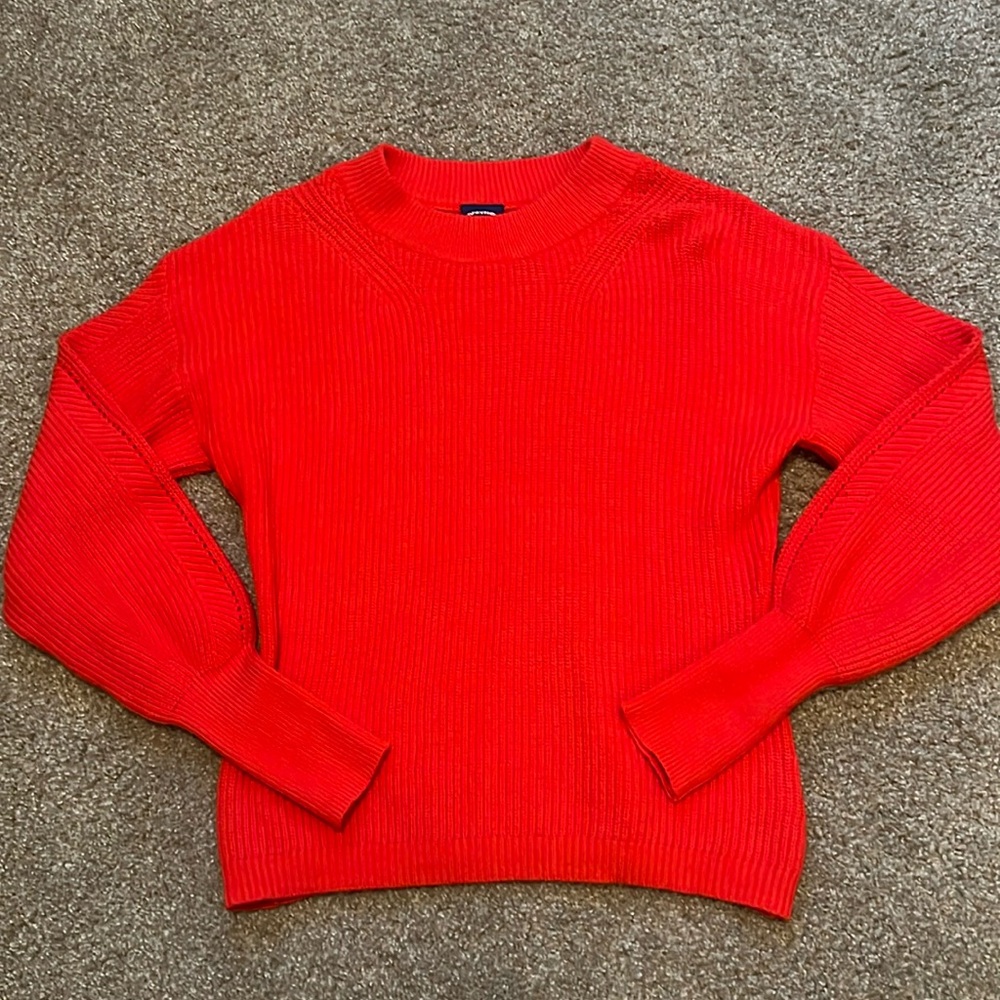 NWOT Scoop NYC Bright Red Women's Sweater